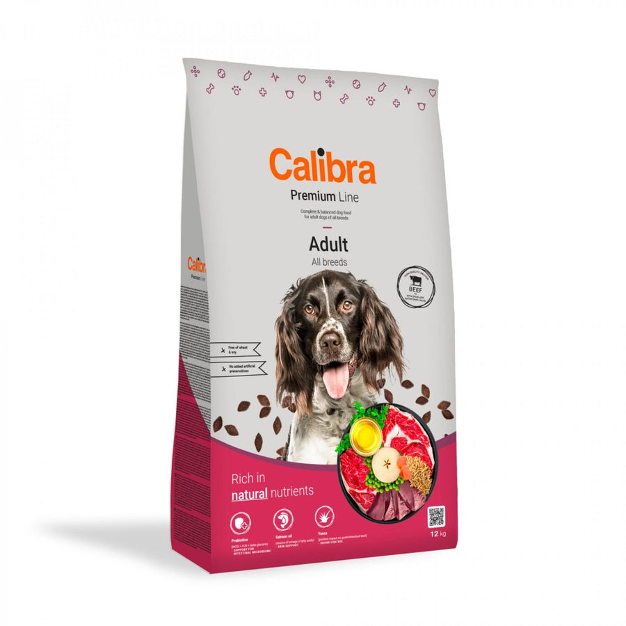 Calibra Premium Line Adult Beef Dry Dog Food 3kg