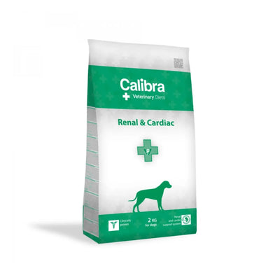 Calibra Veterinary Diet Renal & Cardiac Dry Dog Food 2kg