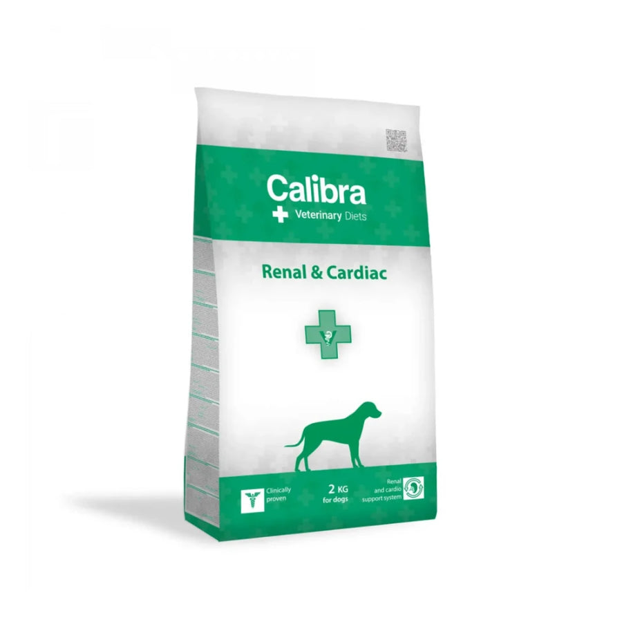 Calibra Veterinary Diet Renal & Cardiac Dry Dog Food 2kg