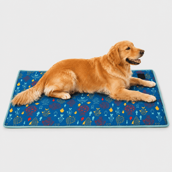 Furrfab Fish Print Blue Pet Mat for Dog & Cat Ingredients