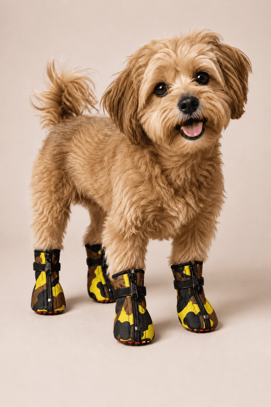Furrfab Camo Blaze Waterproof Dog Shoes