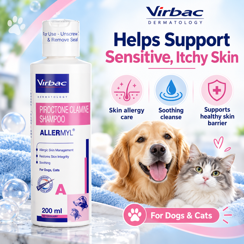 Virbac Allerderm Spot-On Skin Support Ointment for Cats & Dogs - Image 3