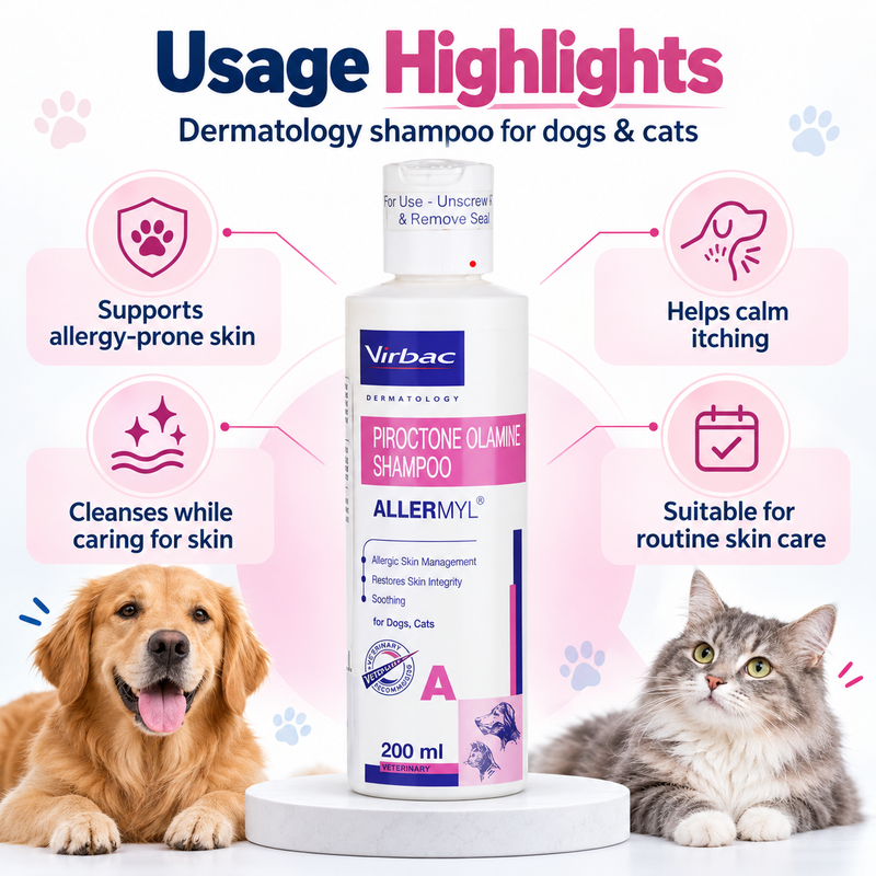 Virbac Allerderm Spot-On Skin Support Ointment for Cats & Dogs - Image 4