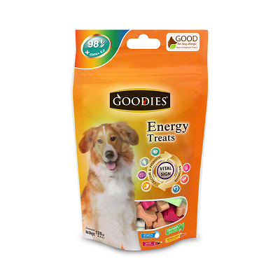 Goodies Cutbone Energy Treat, 125g for Dogs Ingredients