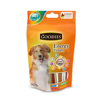 Goodies Mix Stick Energy Treat, 125g for Dogs
