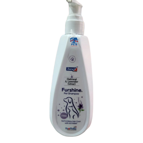 Zenex Furshine Pet Shampoo Oatmeal and Lavender for Dogs and Cats