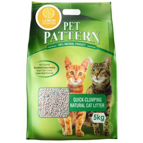 Pet Pattern Cat litter Lemon, 5 kg