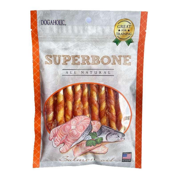 Superbone Salmon Oil Stick Dog Treats (9 IN 1)