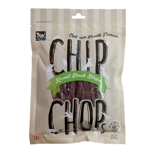 Chip Chops Roast Duck Slice Dog Treat, 250g