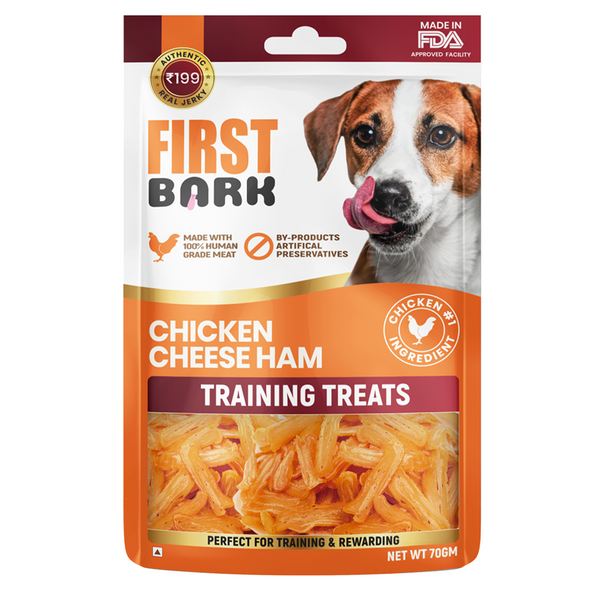 First Bark Duck Training Cubes Jerky Dog Treat, 70 gm Ingredients
