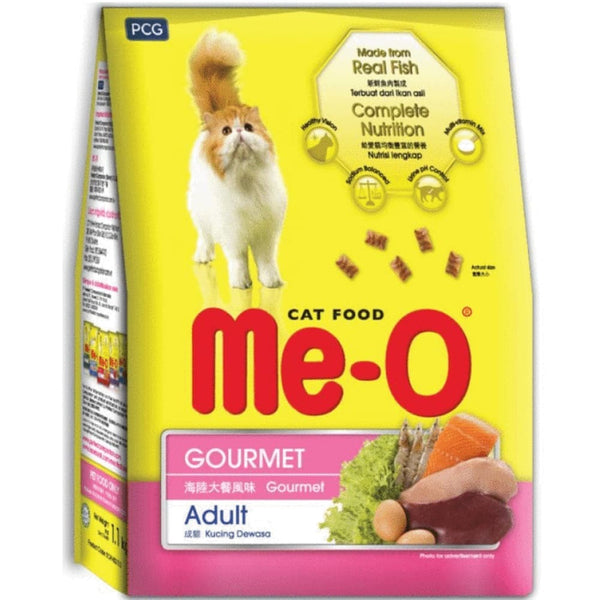 Me-O Gourmet Adult Cat Dry Food Ingredients