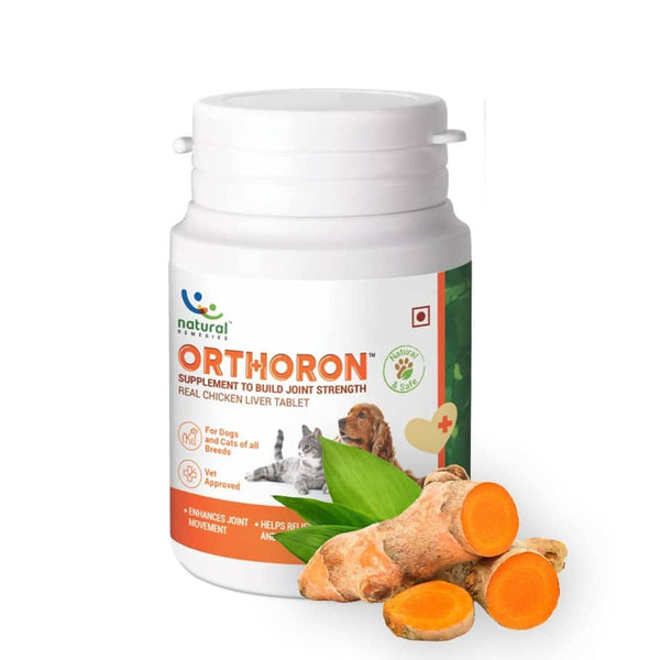 Natural Remedies Orthoron Joint Supplement 10 Tablets for Dogs and Cats