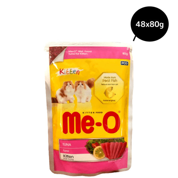 Me-O Tuna Kitten Cat Wet Food, 80g Ingredients