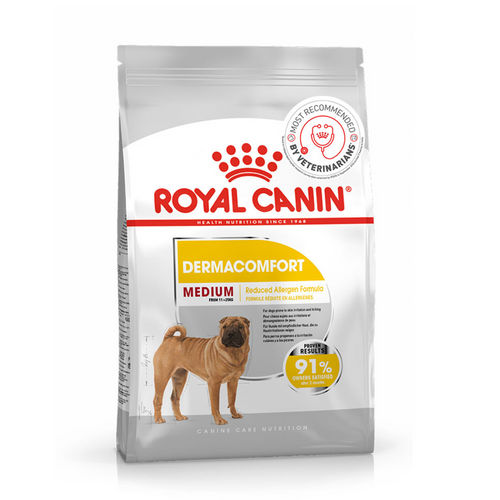 Royal Canin Medium Dermacomfort Dry Food For Dog, 3 Kg Ingredients