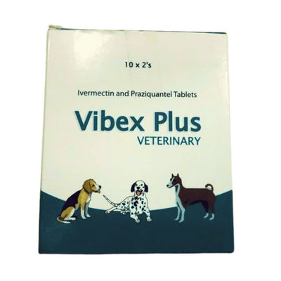 Zenex Vibex Plus Dewormer Tablet for Dogs