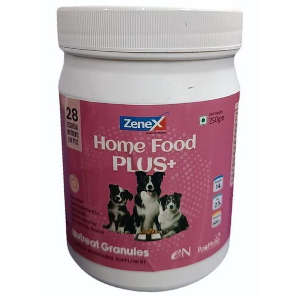 Zenex Home Food Plus Nutreat Granules For Dogs, 250g