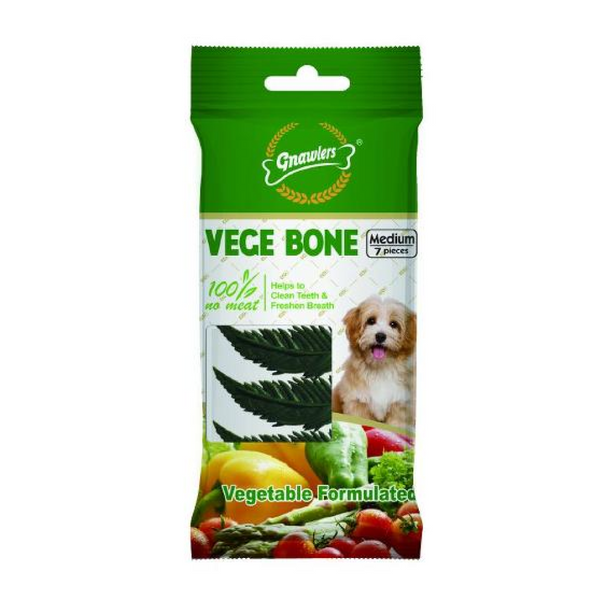 Gnawlers Dog Treat Vege Bone 25 in 1, 225g Ingredients