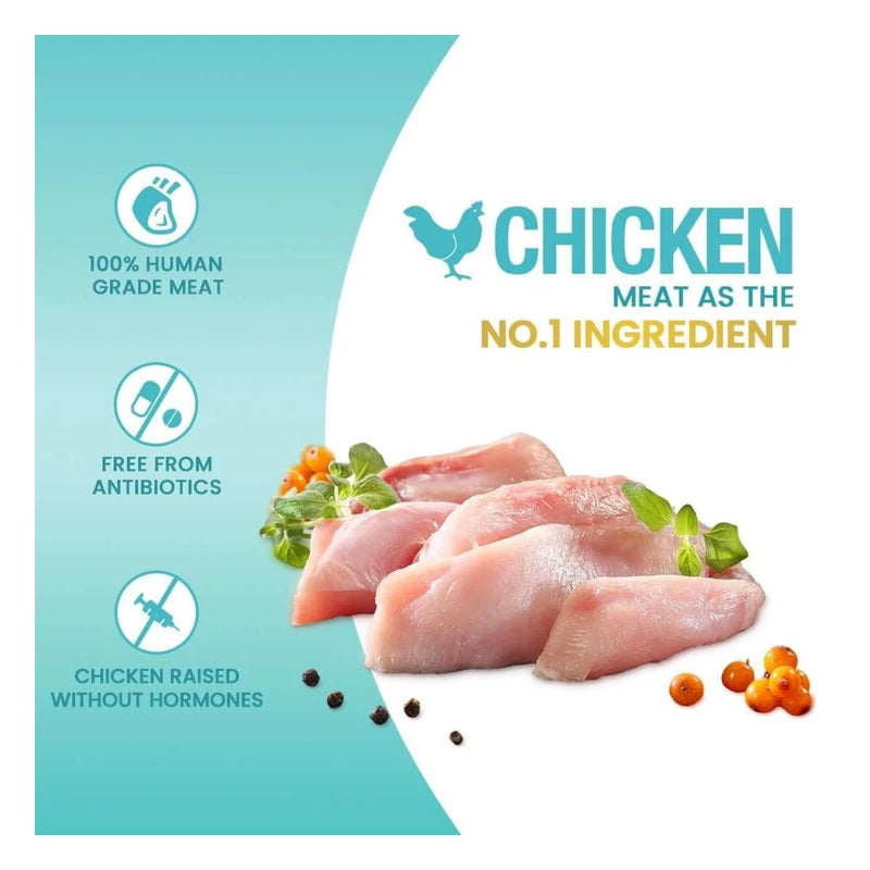 JerHigh Chicken with Banana Flavour Dog Treat 100g (Pack of 3) – Real Chicken Meat - Image 2