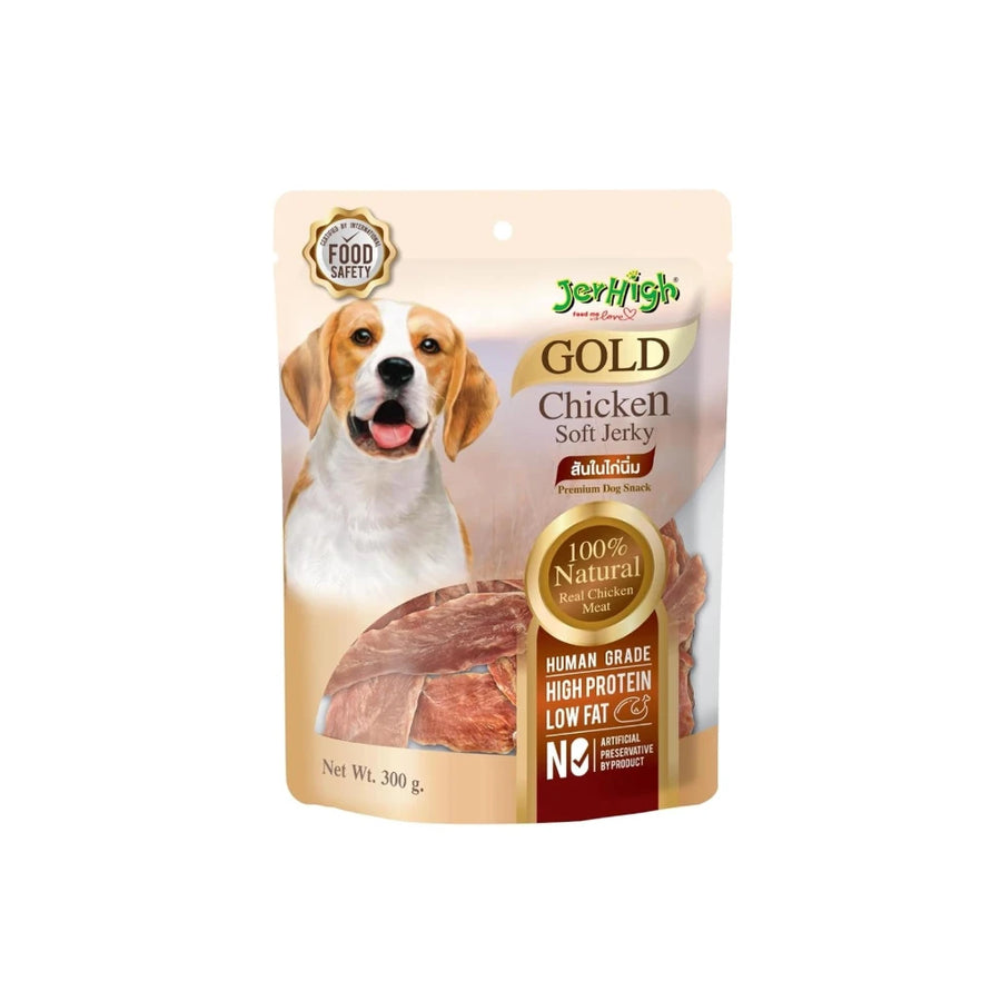 JerHigh KSY Soft Chicken Jerky Dog Treats 300g – High Protein