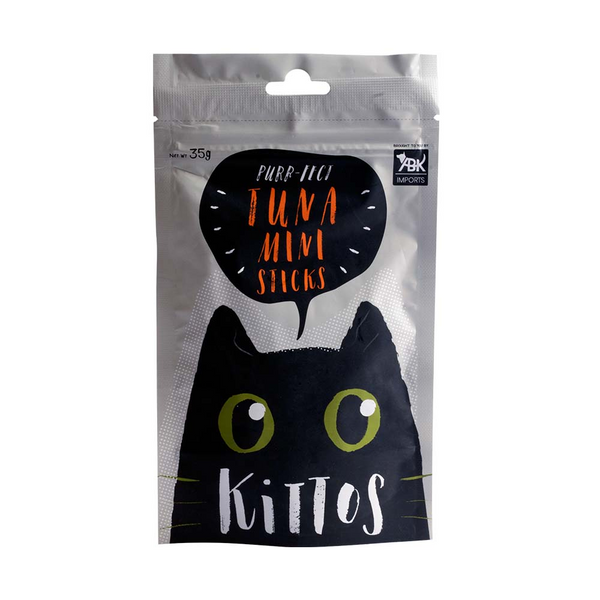 Kittos Purr fect Tuna Mini Sticks Cat Treats, 35g Ingredients