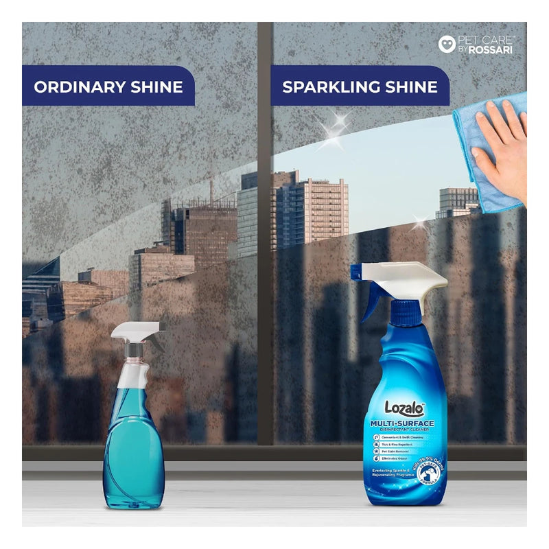 Lozalo Multi-Surface Disinfectant Cleaner Spray for Pet-Friendly Homes 500 ML|Remove Pet Messes Such as Vomit, Urine, Feces Works on Multi-Surface |Effective on Glass, Wood, Plastic, Kitchen Surfaces - Image 5