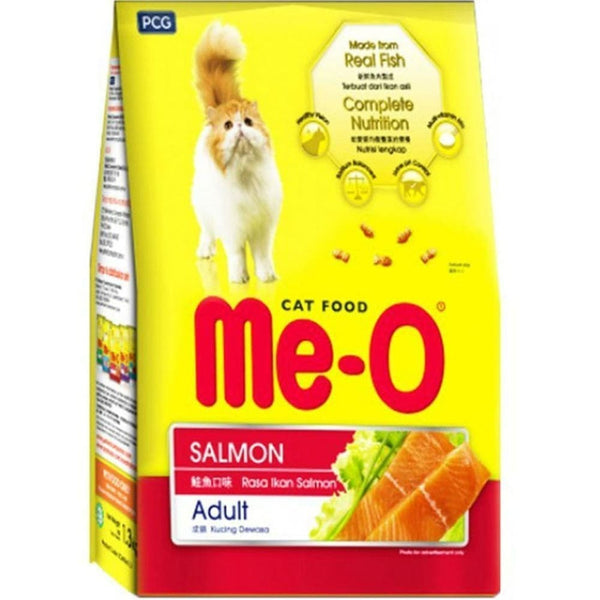 Me-O Salmon Adult Cat Dry Food Ingredients