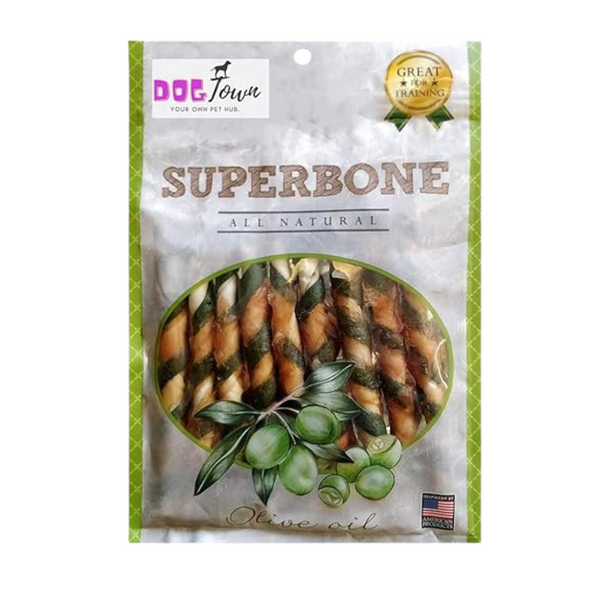Superbone Olive Oil Stick Dog Treats (9 IN 1) Ingredients