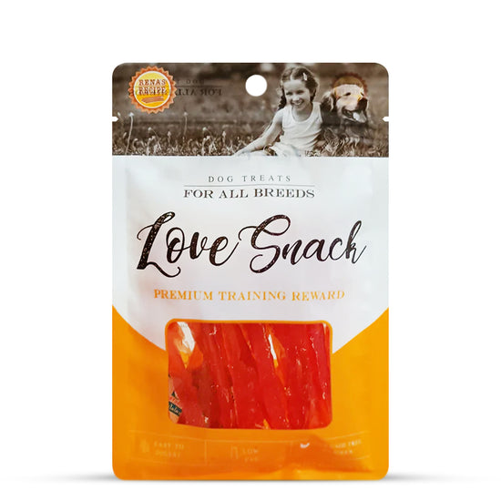 Rena Love Snack Chicken Jerky Stripes Dog Treat , 85g Ingredients