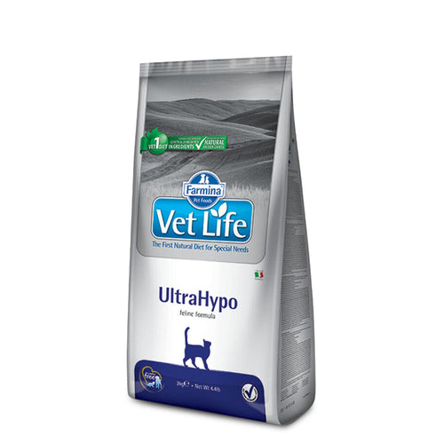 Farmina Vet Life Cat Ultrahypo Natural Diet Dry Cat Food, 2Kg