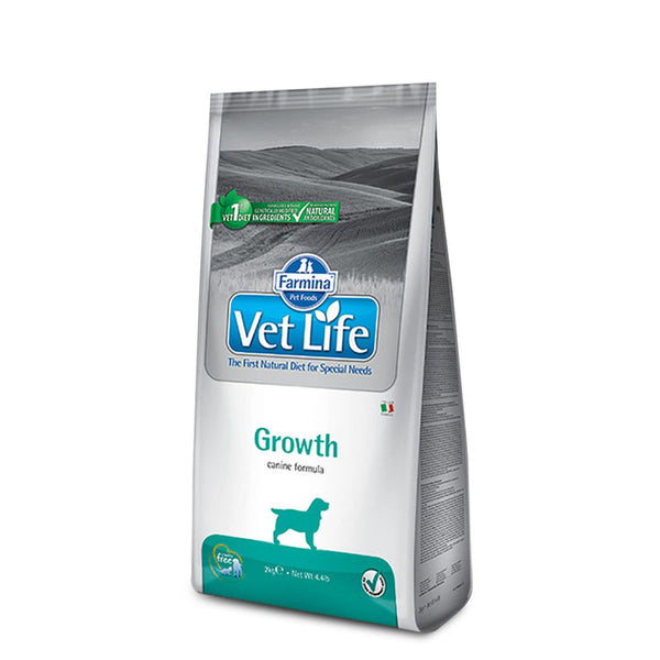 Farmina Vet Life Grwoth Canine Formula Dry Dog Food, 12kg Ingredients