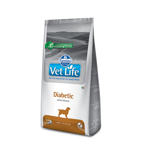 Farmina Vet Life Cat Diabetic Natural Diet Dry Cat Food, 2Kg