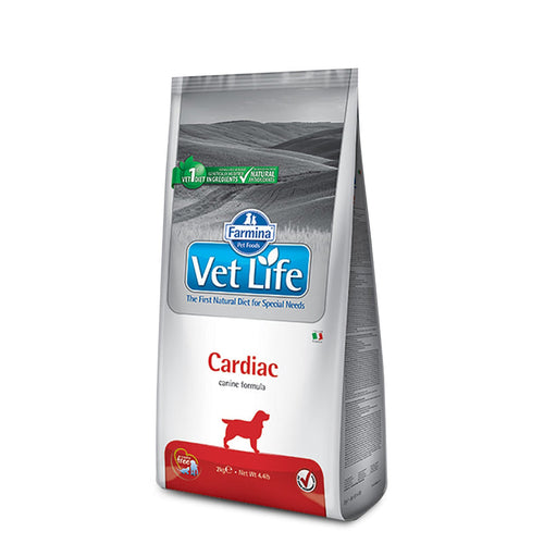 Farmina Vet Life Cardiac Natural Diet - Dry Dog Food, 2 Kg