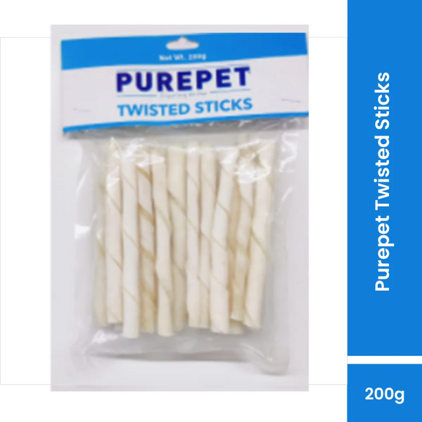 Purepet Twisted Sticks 200 Gm Ingredients