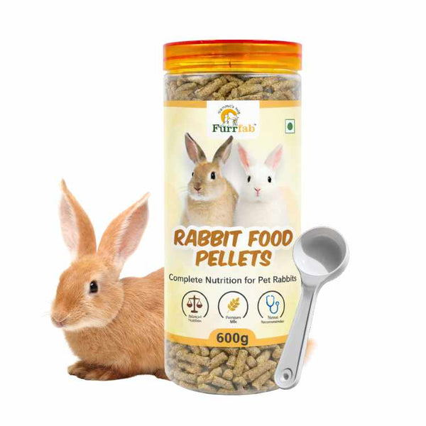 Furrfab Premium Rabbit Food Pellets - 600g Ingredients