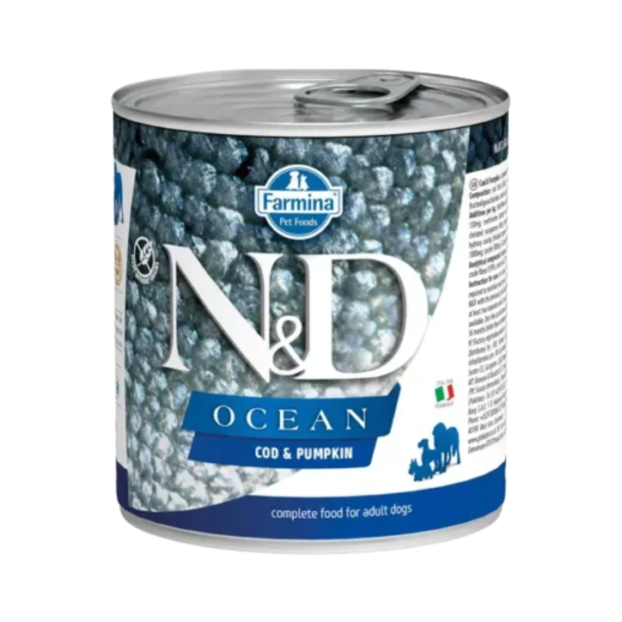 N&D Ocean COD Adult Wet Dog Food, 285g