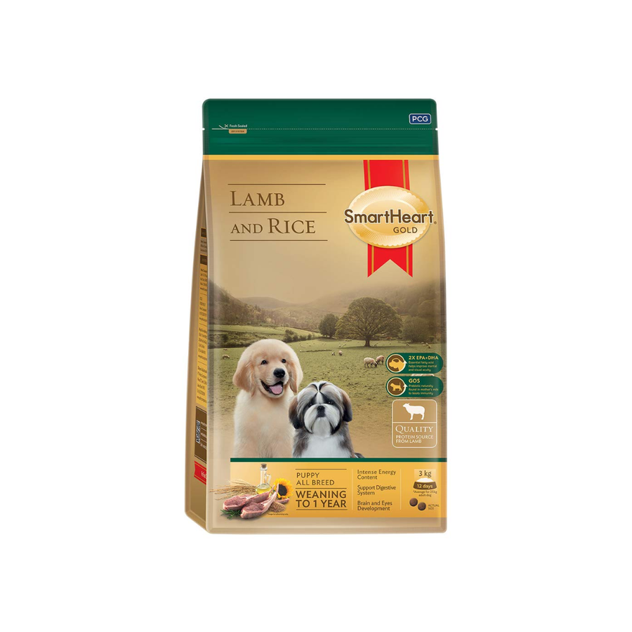 Smart Heart Gold Lamb & Rice Puppy Dry Food