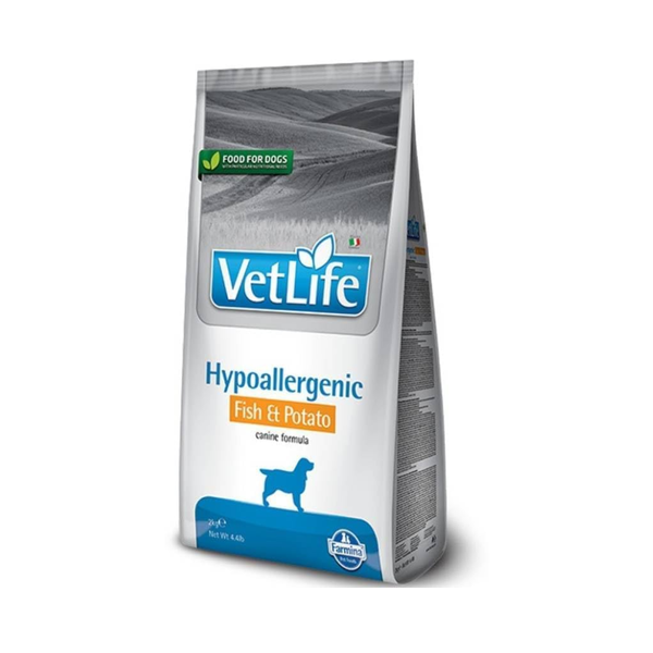 Farmina Vet Life Hypoallergenic Fish and Potato Canine Formula, 12 kg Ingredients