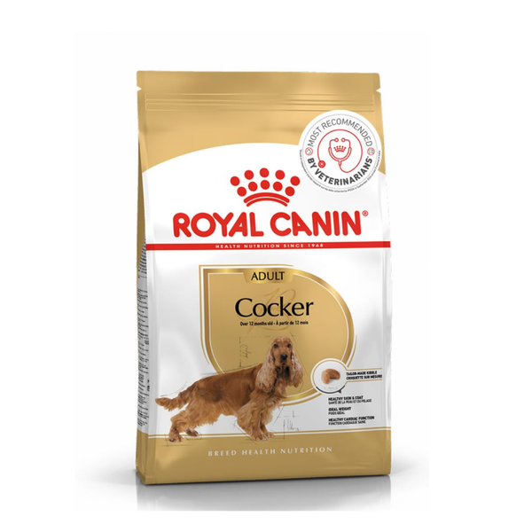 Royal Canin Cocker Puppy Dry Dog Food, 3kg Ingredients