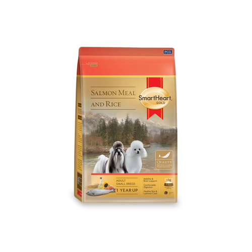 SmartHeart Gold Salmon and Rice Adult Small Breed Dog Food