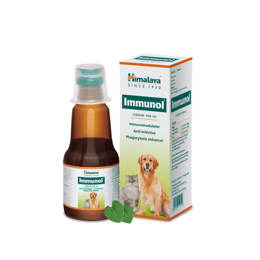 Himalaya Immunol Supplement for Dogs and Cats, 100 ml