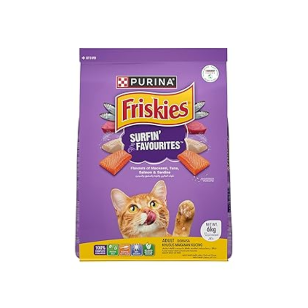 Purina Friskies Adult Surfin Favorites Dry Cat Food Ingredients