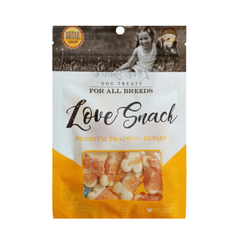 Rena Love Snack Chicken Wrap Biscuit Dog Treat, 60g