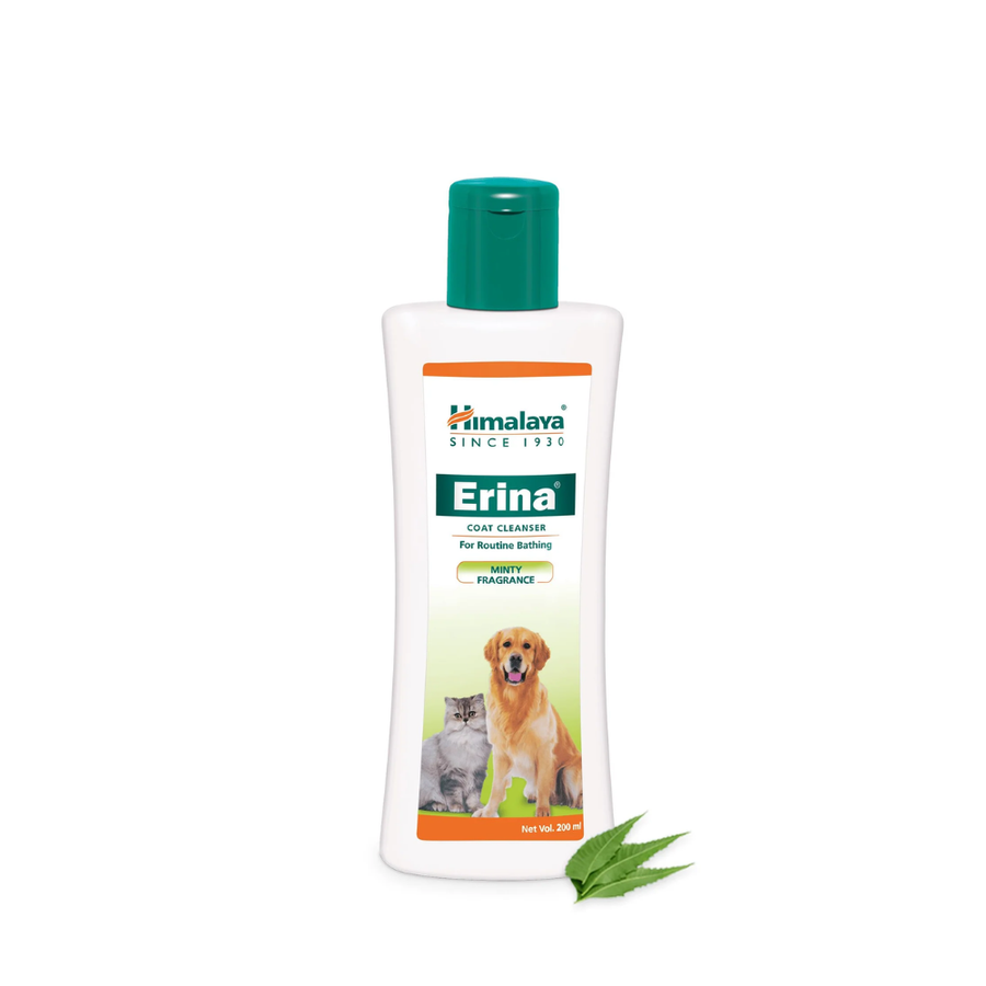 Himalaya Erina Coat Cleanser for Dogs & Cats, 200 ml