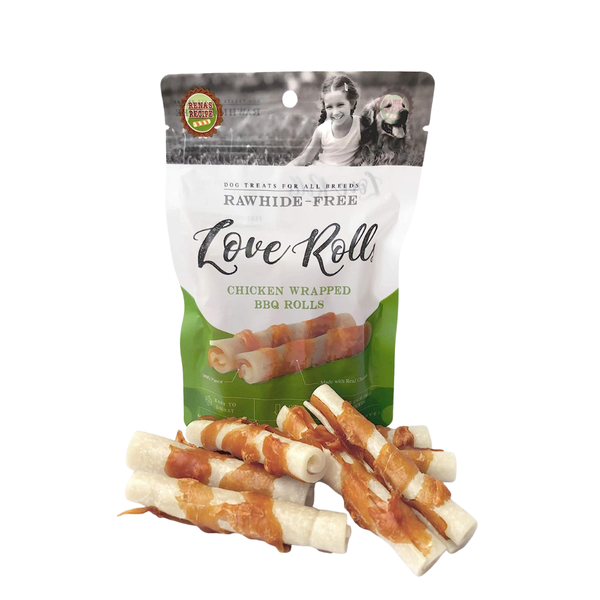 Love Chicken Wrapped Barbeque Rolls, 154 gm, 7 Pieces Ingredients