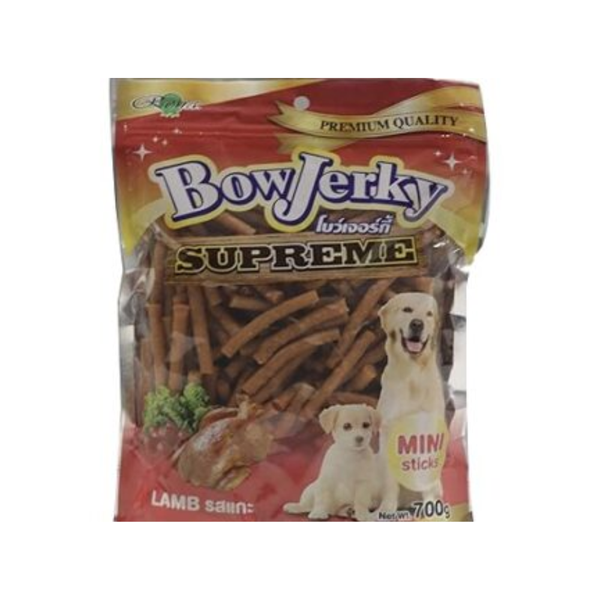 BowJerky Lamb Mini Sticks Dog Treat, 700g Ingredients