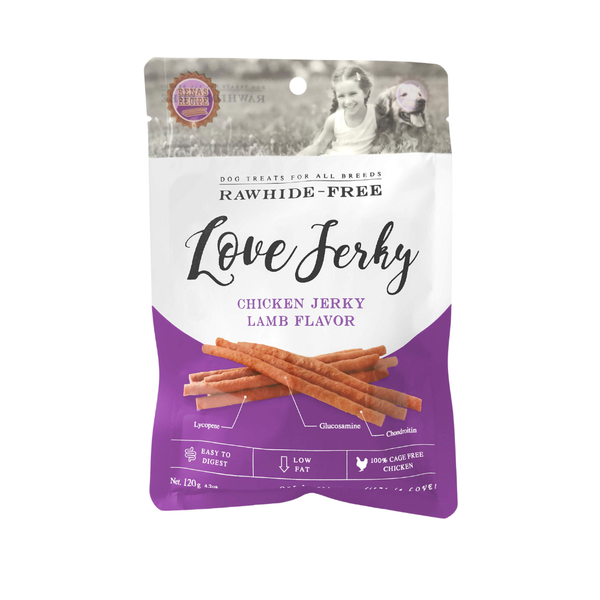 Love Jerky Lamb Sticks, 120 gm Ingredients