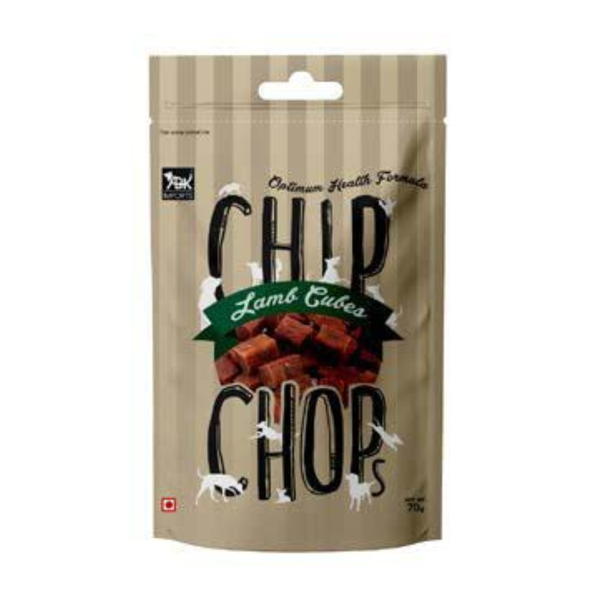 Chip Chops Lamb Cubes Dog Treats, 70g Ingredients