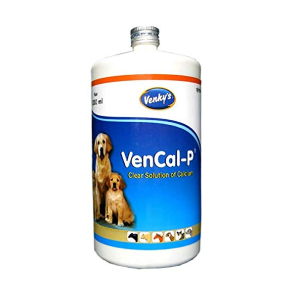 Venkys Vencal P Syrup Calcium Supplement for Dogs and Cats, 1 Ltr Ingredients