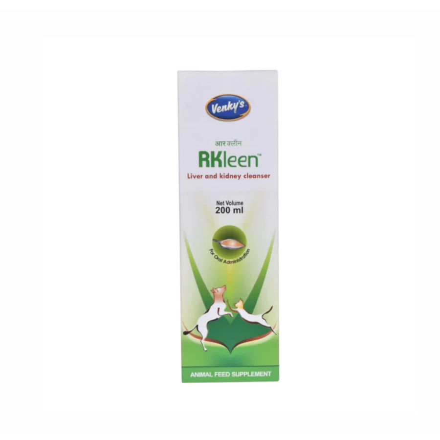 Venky's Rkleen Liver And Kidney Cleanser Supplement 200ml For Dog & Cat