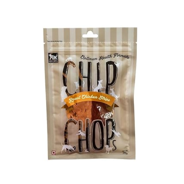 Chip Chops Roast Chicken Strips Dog Treat, 70g (Pack of 3) Ingredients